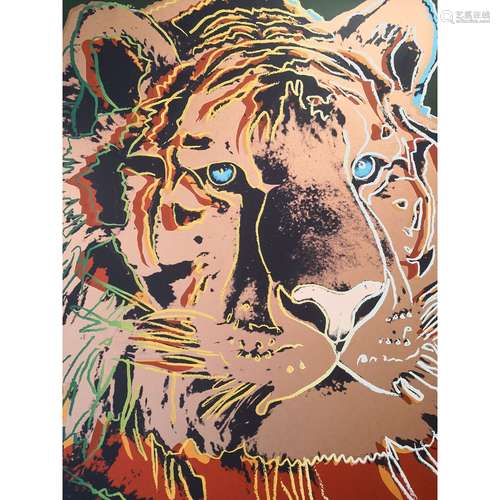 § Andy Warhol (American 1928-1987) Siberian Tiger, 1983