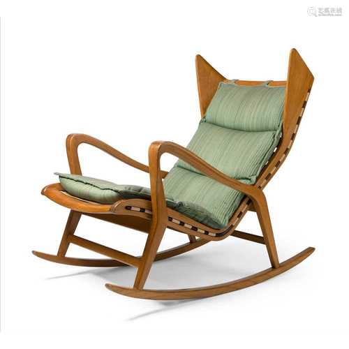 Cassina Studio Tecnico, Italy Rocking Chair, designed c.1955