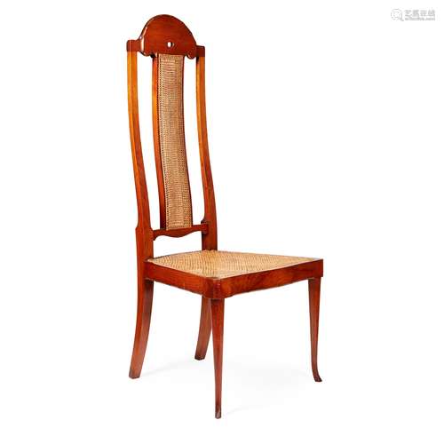 GEORGE WALTON (1867-1933) WALNUT 'PHILLIPPINES' SIDE CHAIR, CIRCA 1902