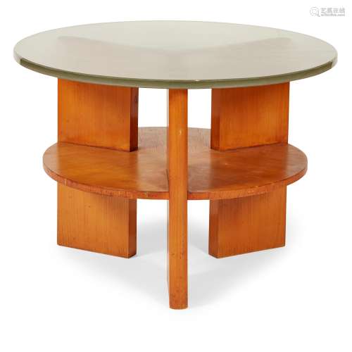 FRENCH SCHOOL ART DECO FRUITWOOD OCCASIONAL TABLE, CIRCA 1930