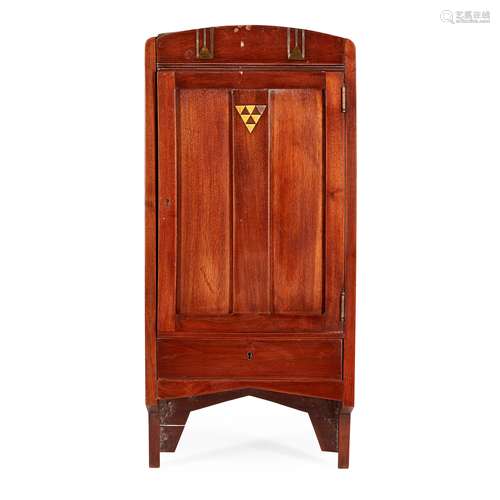 AUSTRIAN SCHOOL SECESSIONIST WALL CABINET, CIRCA 1900