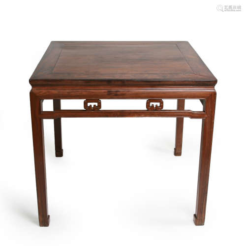 17th/18th C. Chinese Huanghuali Square Table