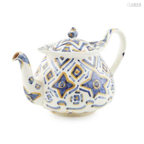 JESSIE MARION KING (1875-1949) TEAPOT AND COVER, CIRCA 1940