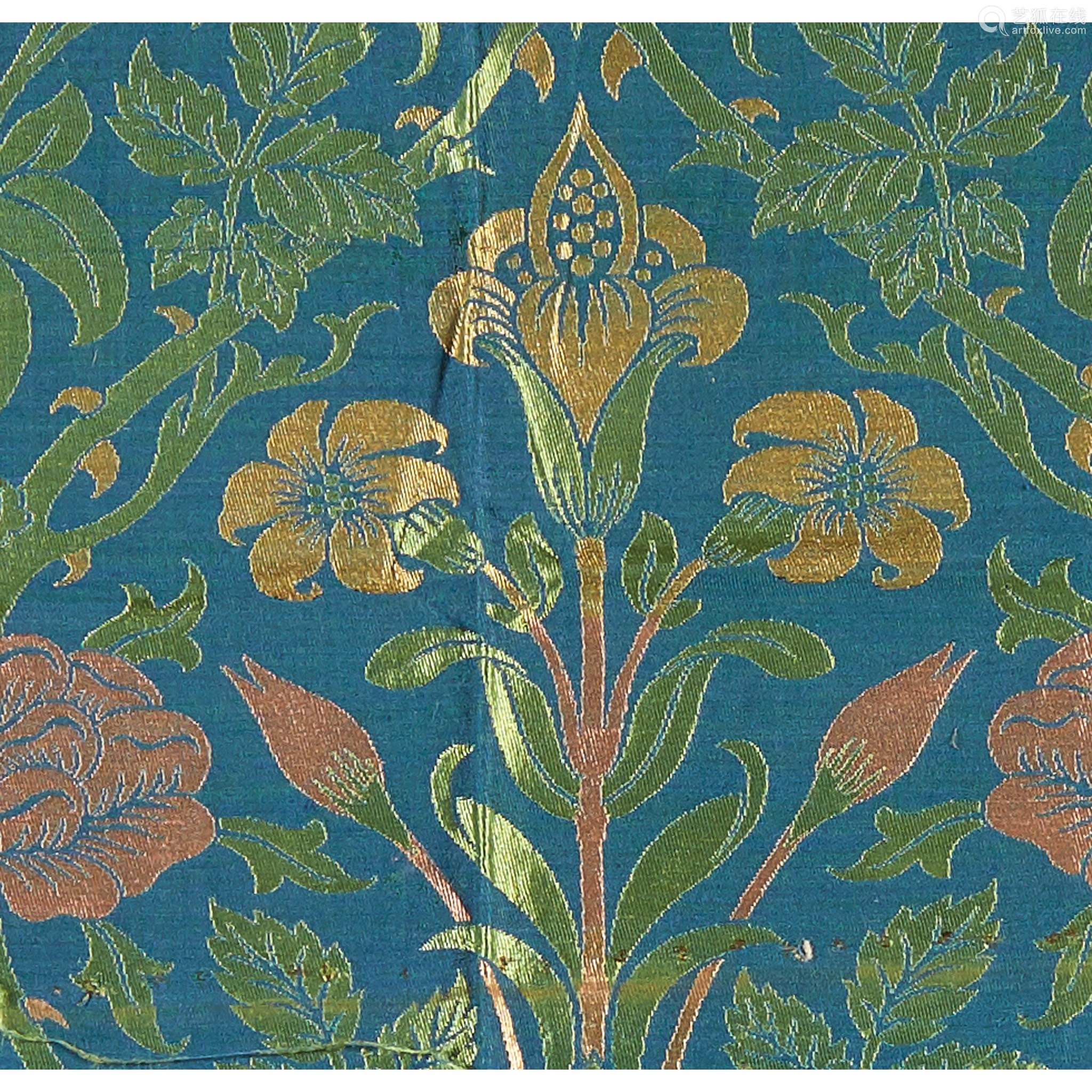 williammorris18341896formorriscofivepanelsoforiginaloakfabric