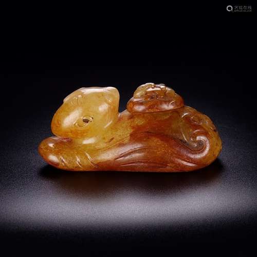 A Chinese Hetian Jade Ornament