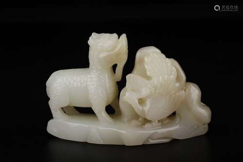 A Chinese Hetian Jade Ornament