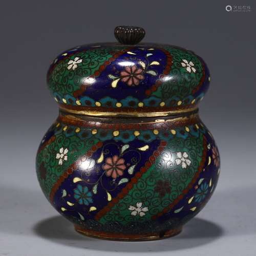 A Chinese Cloisonne Jar