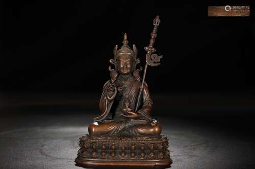 A Chinese Gilt Bronze Buddha Statue