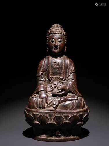 Agarwood Carving Buddha Statue