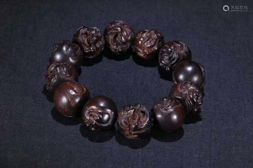 Agarwood Buddha Bracelet