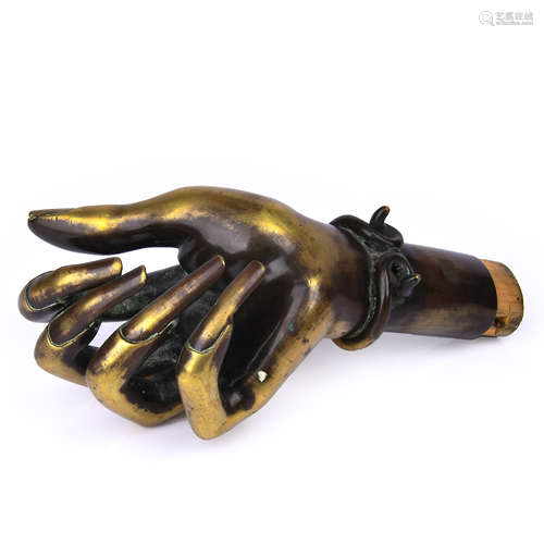 Gilt Bronze Hand