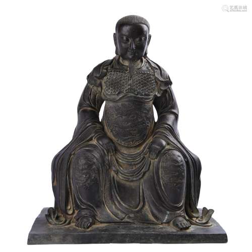 Bronze Figure Of Zhen Wu Emperor