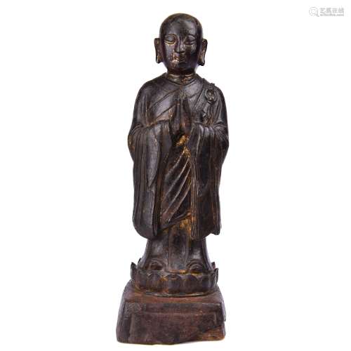 Bronze Figure Of Guru