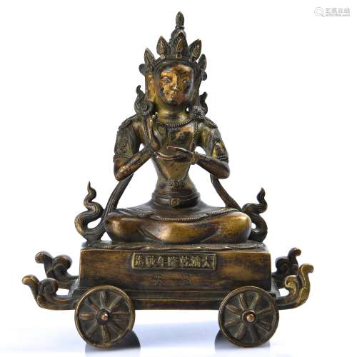 Gilt Bronze Guanyin