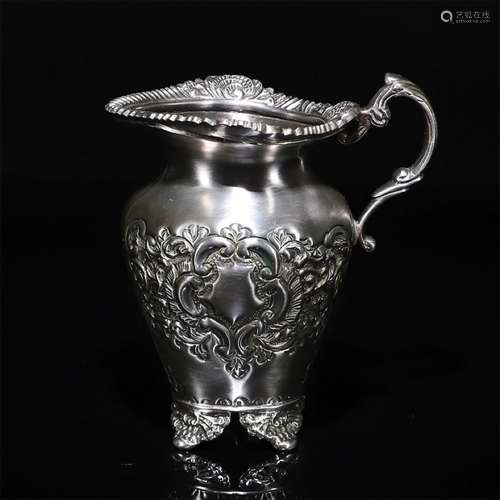 A Chinese Silver Gilding Cupronickel Cup