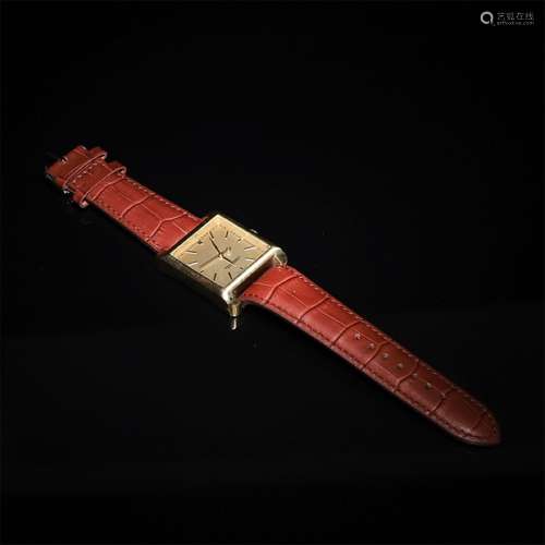 A Chinese Leather Watch