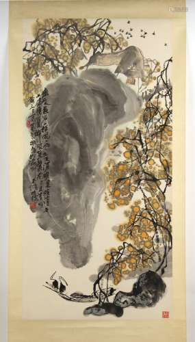 A private collection of 20th century Chinese paintings - Yang Biwei (b.1945) - LANDSCAPE WITH