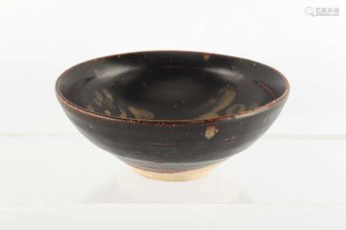 Property of a gentleman - a Chinese Henan russet splashed conical bowl, Song Dynasty (960-1279), 4.