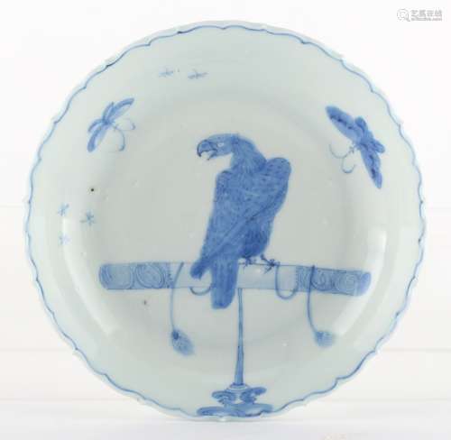 The Martin Robert Morland CMG (1933-2020) collection of Chinese ceramics - an unusual Chinese blue &