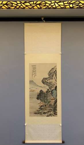 chinese painting by zhang daqian