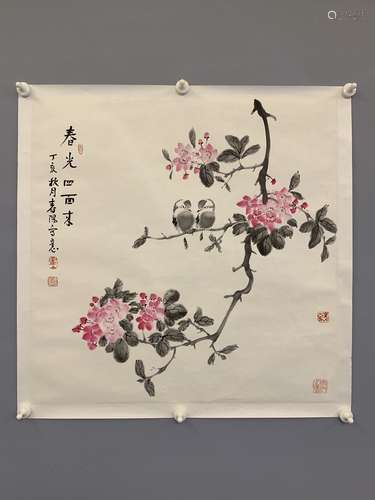 chinese painting by huo chunyang