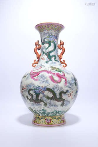 chinese qing dynasty famille rose porcelain 