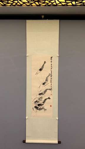 chinese painting by qi baishi