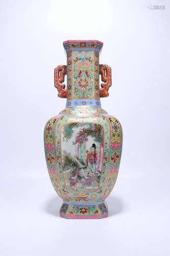 chinese qing dynasty famille rose porcelain 