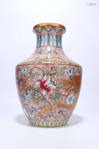 chinese qing dynasty famille rose porcelain 