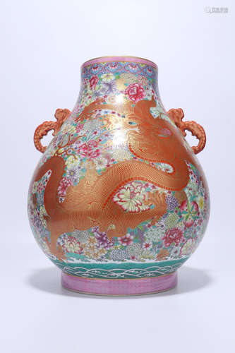 chinese qing dynasty famille rose porcelain 