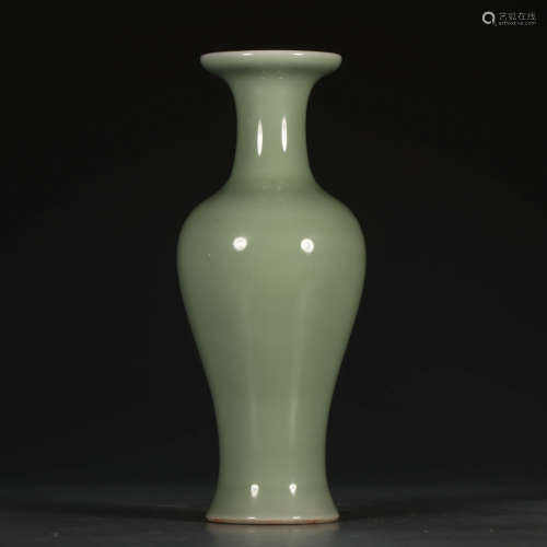 A Chinese Holly Glaze Porcelain Vase