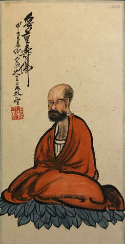 A Chinese Amitayus Buddha Painting