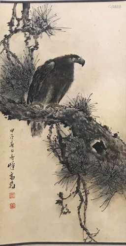 A Chinese Eagle Painting