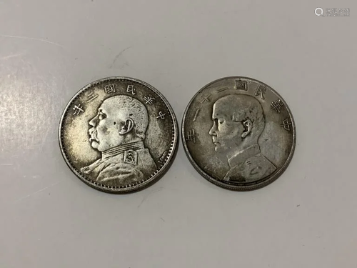 Two Chinese Coins