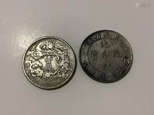 Two Chinese Coins