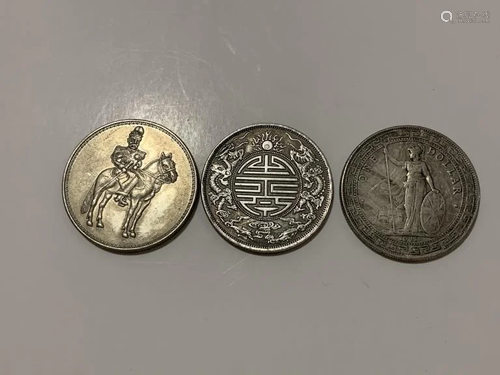 Three Chinese Coins