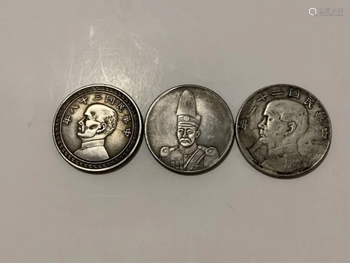 Three Chinese Coins