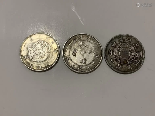 Three Chinese Coins