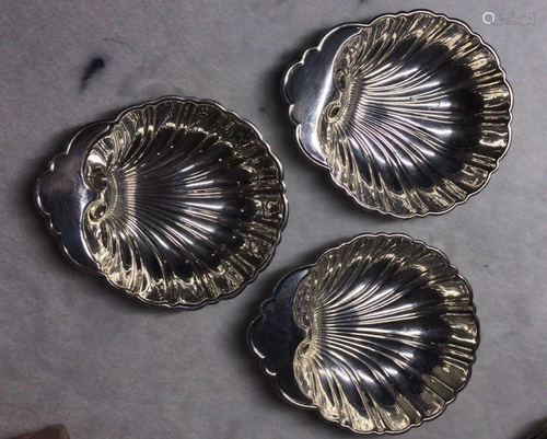 Three Silver Plates