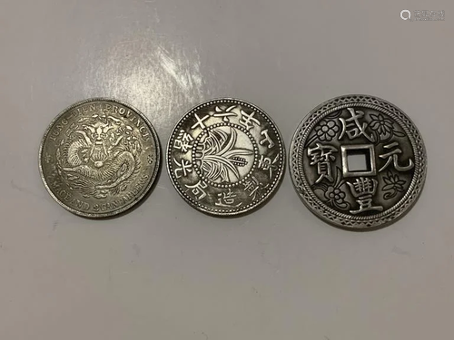 Three Chinese Coins