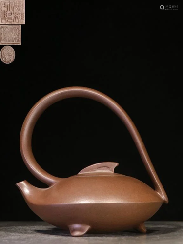 Mark, Chinese Hand Made Zisha Teapot