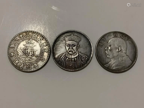 Three Chinese Coins