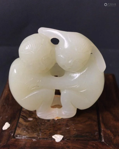 Chinese Jade Carved Boy