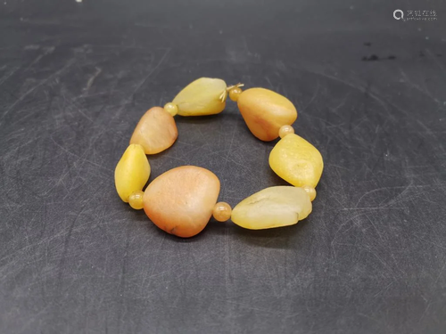 Chinese Stone Bracelet