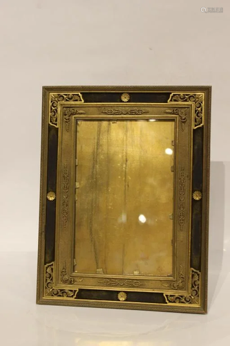 19th.C Bronze Picture Frame