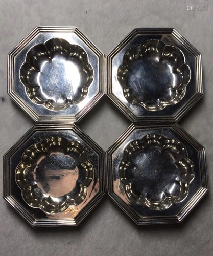 Silver Plates,4 Pics