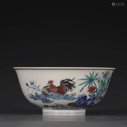 A Chinese clashingcolor Painted Porcelain Bowl