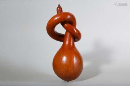 A CHINESE NATURAL GOURD.