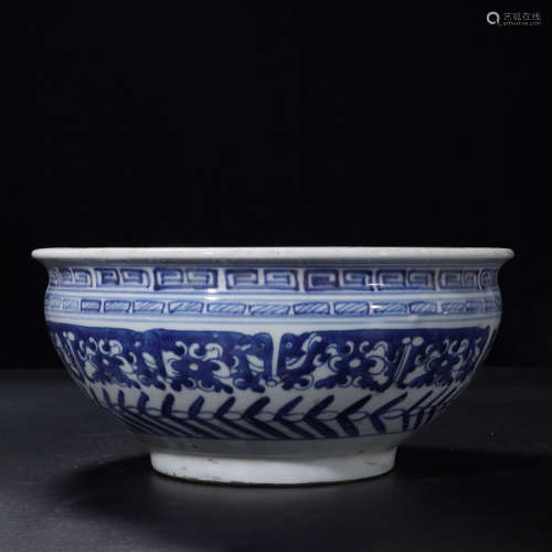 A Chinese Blue and White Kui Dragon Porcelain Incense Burner