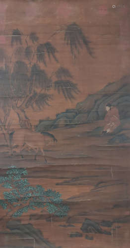 A Chinese Painting, Zhao Ziang Mark